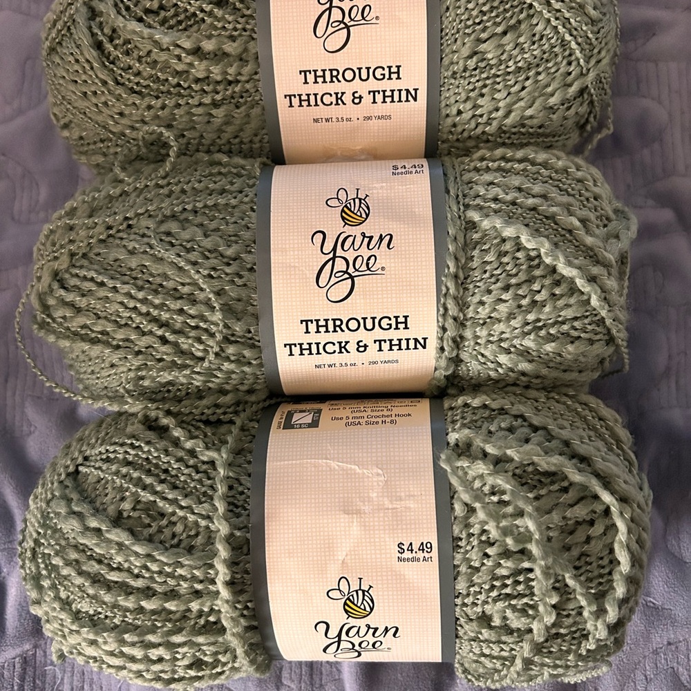 Yarn Bee Through Thick & Thin Yarn